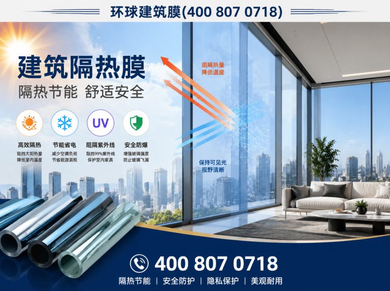 平和县玻璃隔热膜展示图