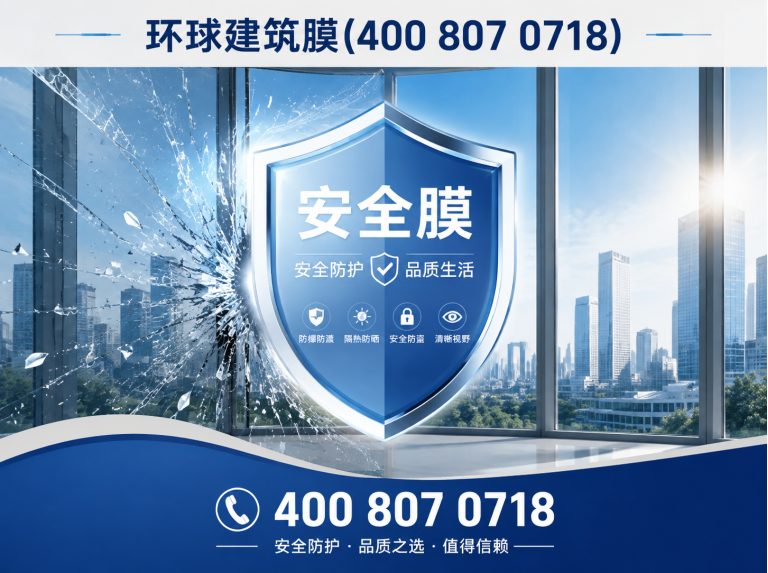 平和县美国GLOBAL建筑膜展示图